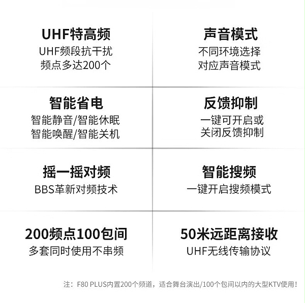 BBS娛樂(lè)話(huà)筒 F-80PLUS無(wú)線(xiàn)智能演出麥克風(fēng) 舞臺(tái)主持 KTV話(huà)筒 K歌高端演出話(huà)筒-BBS話(huà)筒