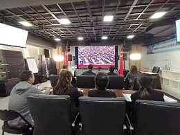 ZOBO卓邦組織全體黨員及員工代表集體收看黨的二十次代表大會(huì)召開(kāi)盛況直播