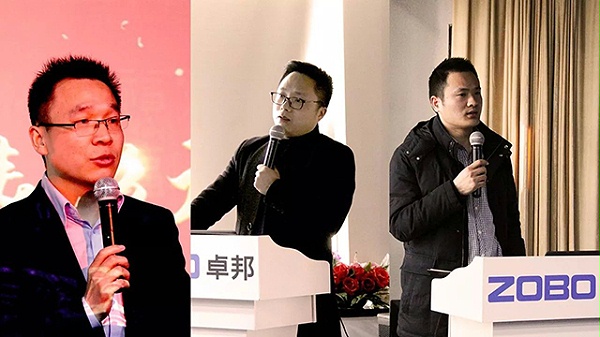 MP部總經(jīng)理張新強(qiáng)、上海運(yùn)營(yíng)經(jīng)理張誼斌、北京大區(qū)經(jīng)理張書(shū)杰