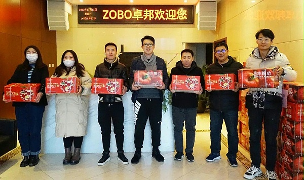 ZOBO卓邦工會丨春節(jié)慰問暖人心，凝心聚力鼓干勁